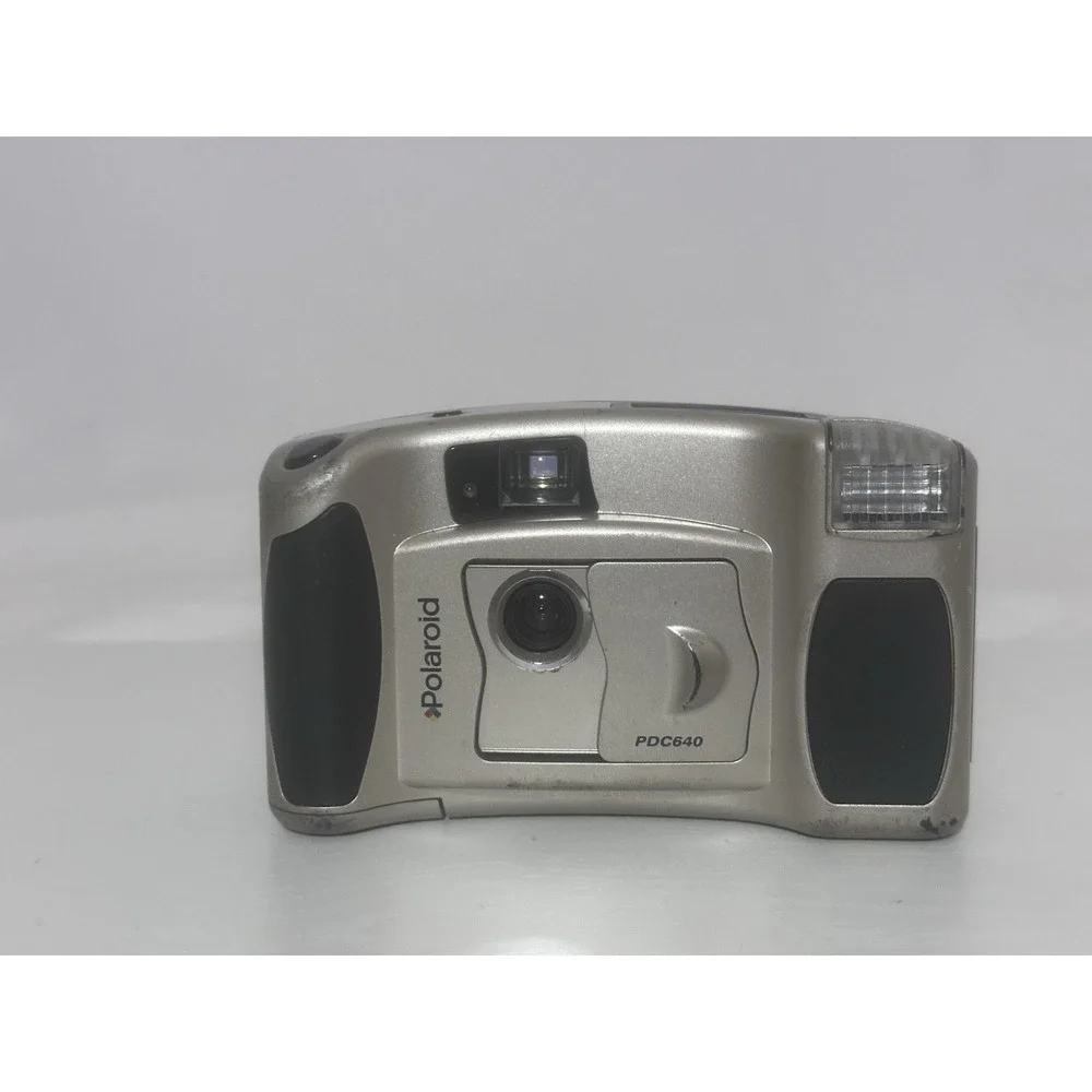 Vintage Polaroid PhotoMAX PDC 640 Digital Camera Silver Untested